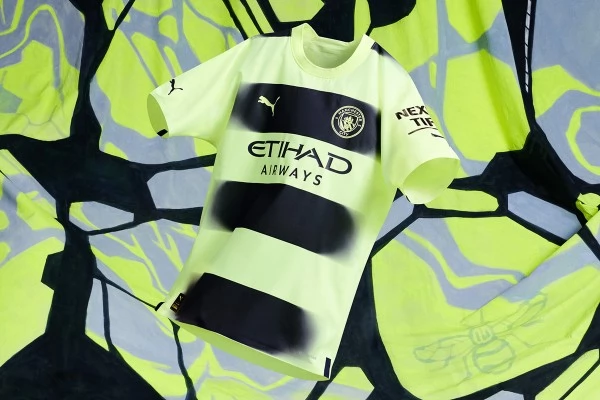 Manchester City Trøje 2022-23 Stones 5 Tredjetrøje
